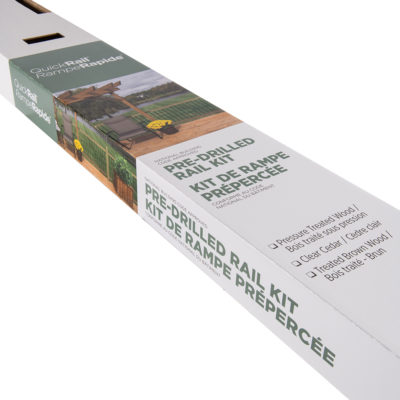 Drilled Rails Quick Rail Pre-Drilled Rail Kit β Marwood Ltd